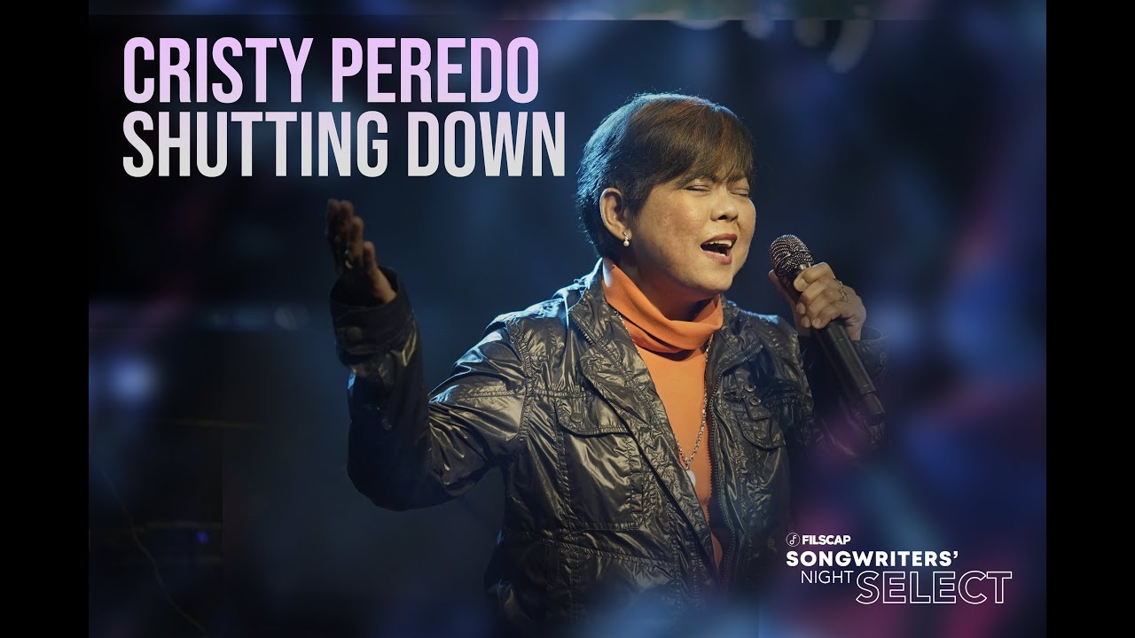 FILSCAP Songwriters Night Select 2025 - Shutting Down by Christy Peredo