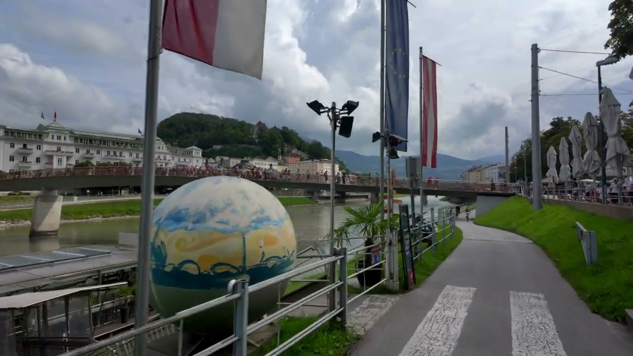 Radtour Salzburg City-Tauernradweg  4K