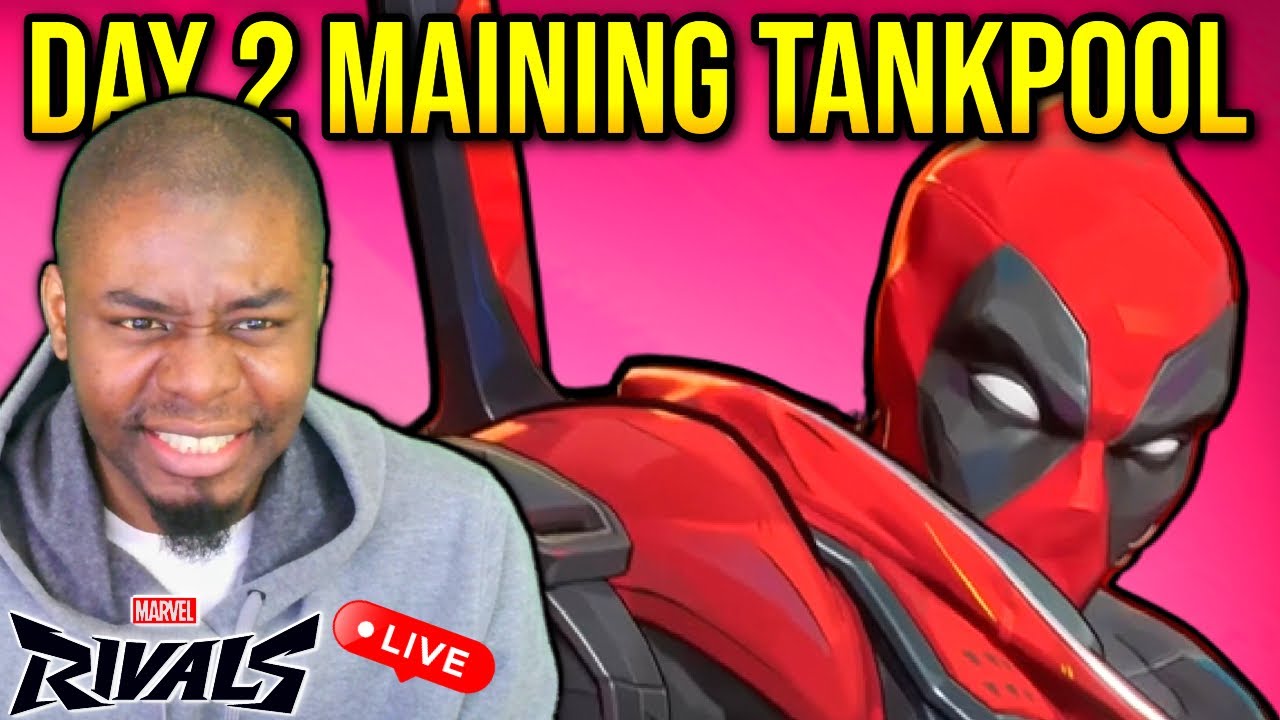 I PROMISE I’M NOT THROWING 😭 | Tank Deadpool Ranked (Marvel Rivals Live)