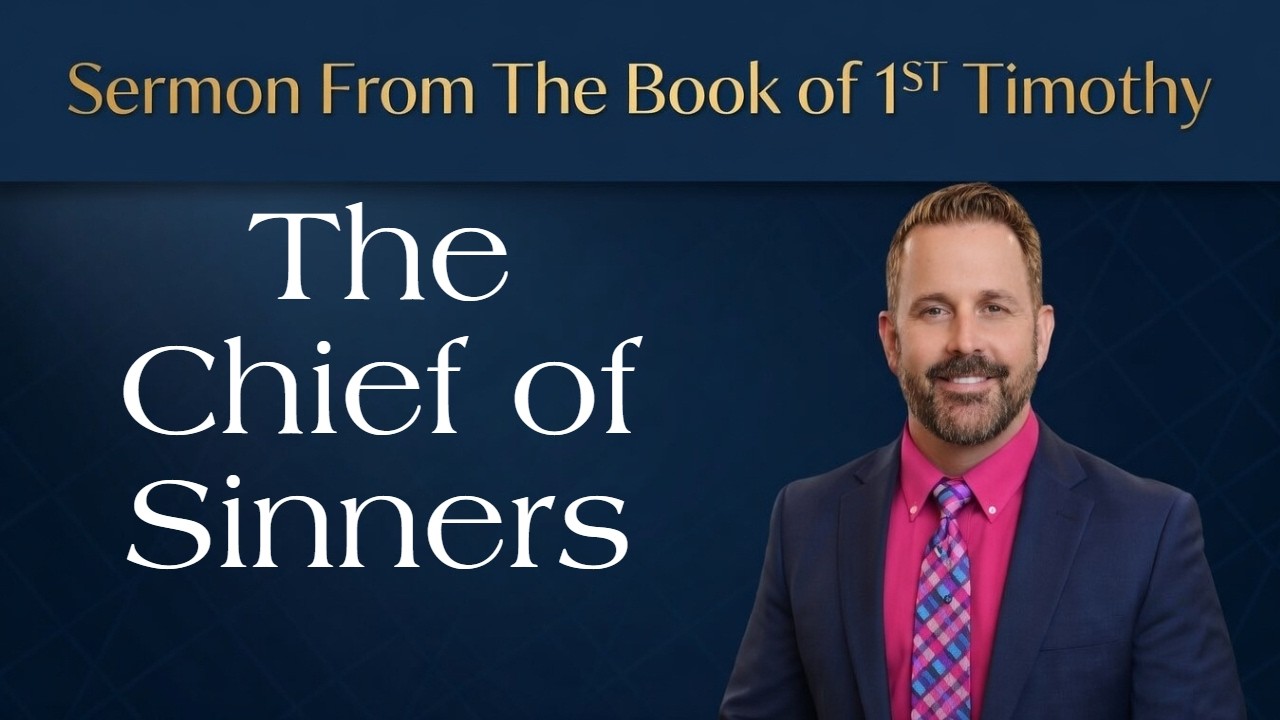 The Chief of Sinners (Sermon from 1st Timothy)