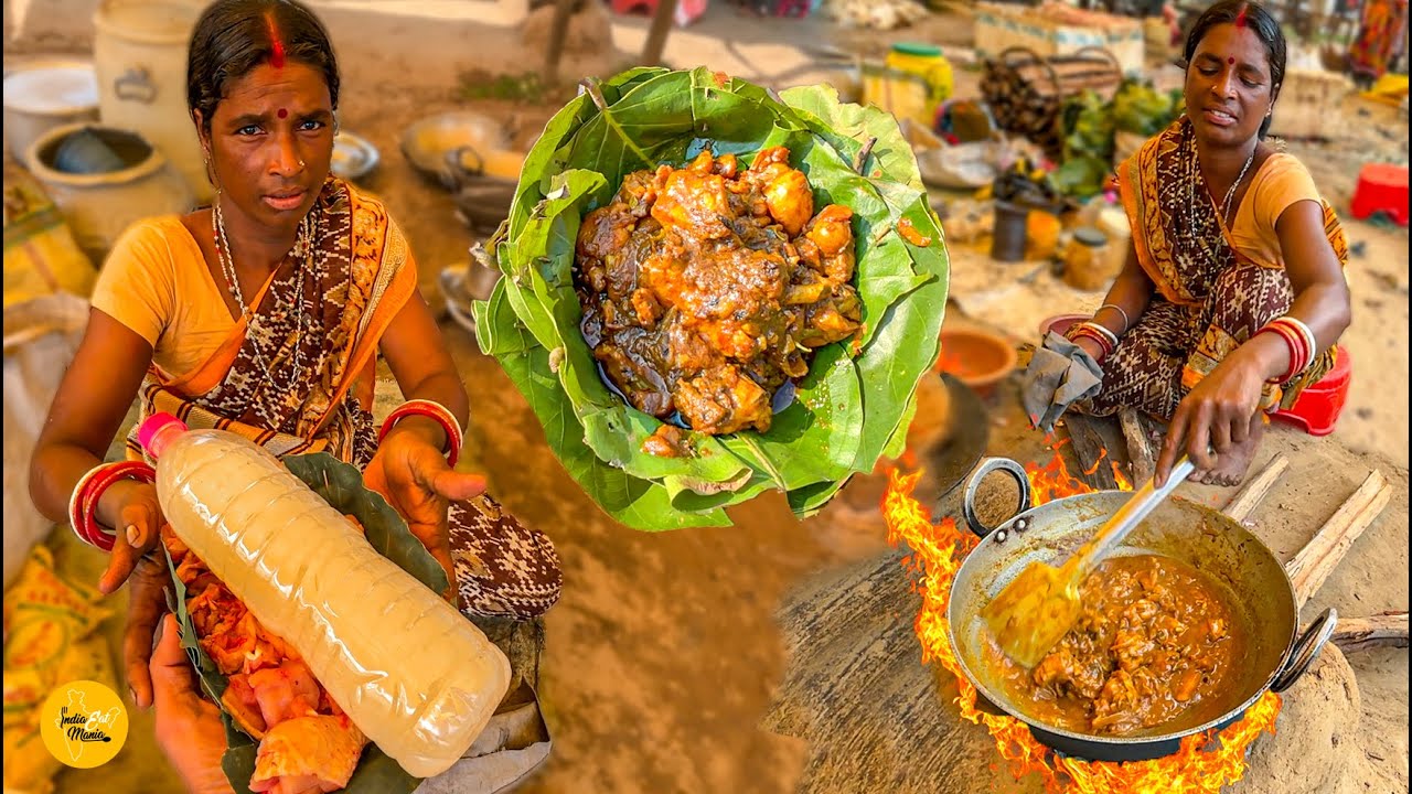 Handiya Daru Wala Desi Murga Recipe In Jharkhand l Ranchi Street Food