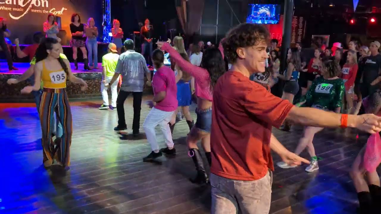 3 Tequila Floor line dance - The Canyon - 2025 Stagecoach Dance Contest - Group A