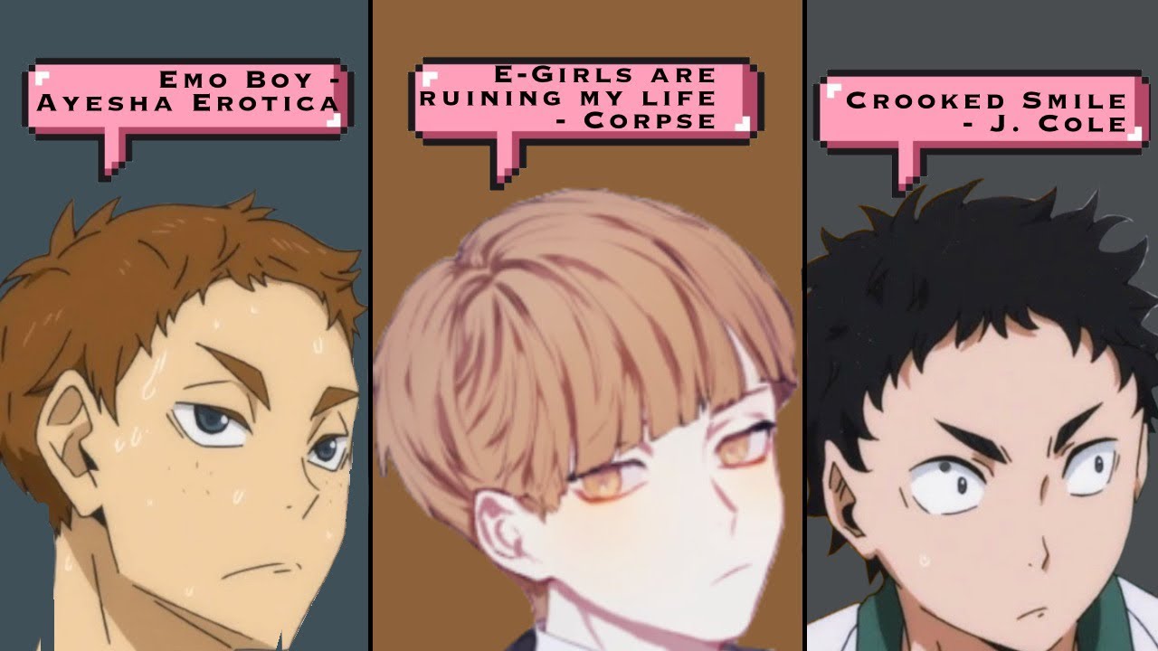 Pretty Setters Lyric Prank Their Team Groupchat | Haikyuu Text |ld0ntkn0wanyb0dy | Part 2