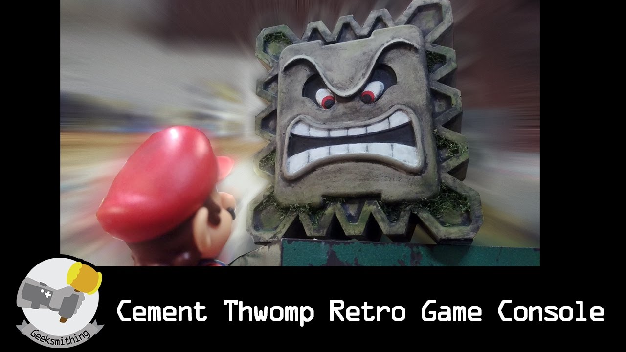 Ретро-игровая консоль Cement Thwomp // ДАВАЙТЕ СДЕЛАЕМ: