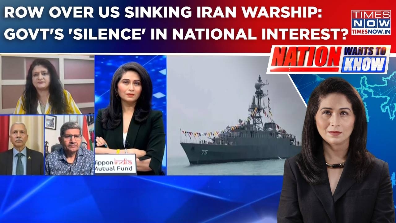 Row Over US Sinking Iran Warship: Modi Govt Silent, Congress Strikes|'Silence' In National Interest?