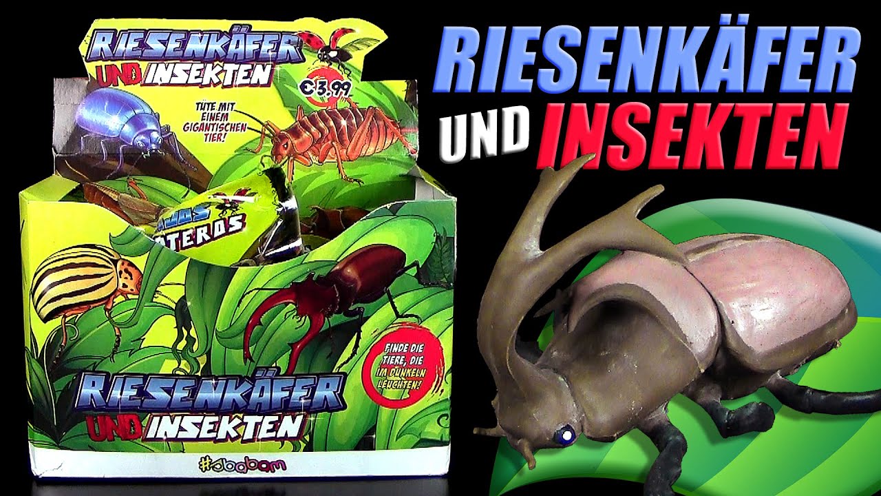 Sbabam ® Riesenkäfer und Insekten - komplettes Display - Unboxing & Review