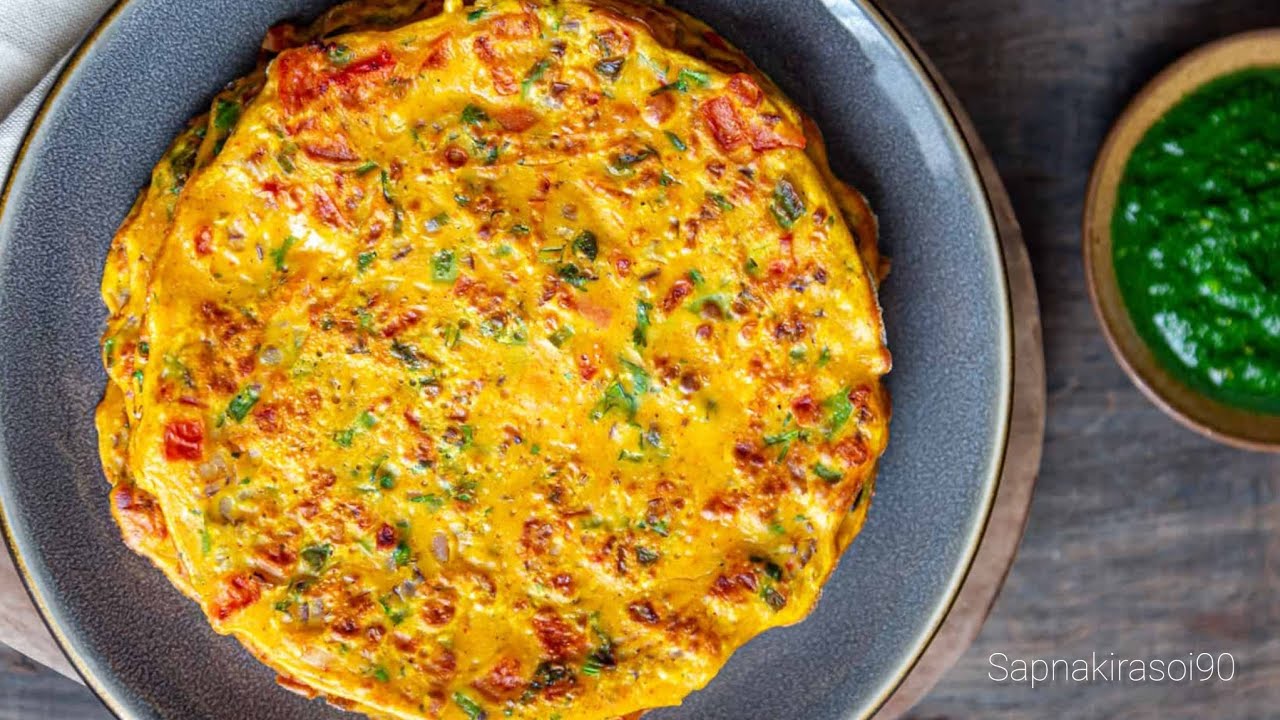 बिना मेहनत प्याज  टमाटर और एक कफ गेहूं के आटे से बनाएं स्वादिष्ट नाश्ता/ healthy tiffin breakfast. 