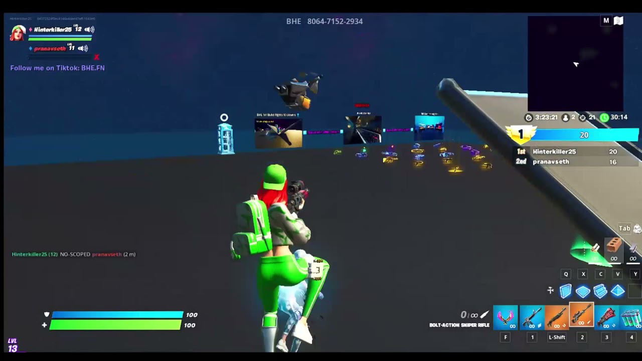 No Scope Snipe Fortnite PC
