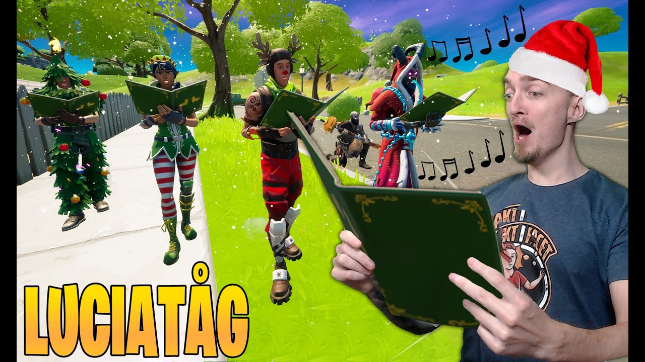 VÄRLDENS FÖRSTA LUCIATÅG I FORTNITE