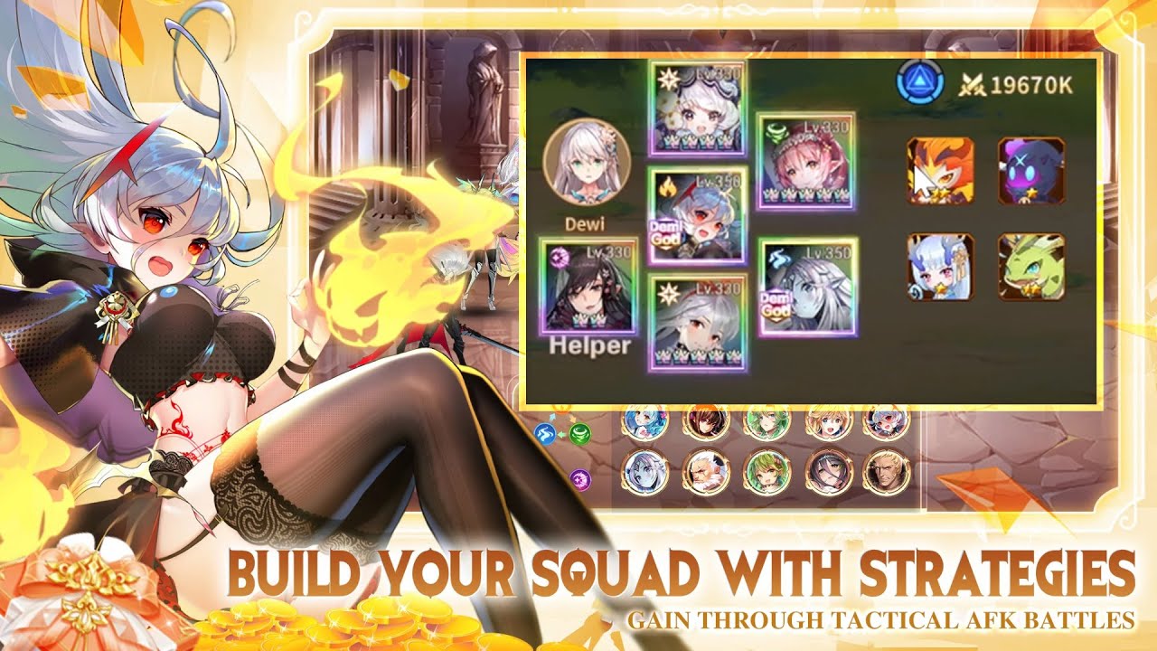 SEPUH GC & SUHUNYA USER LABIS! S7&bull;AZERITH! - Girls Connect Idle RPG