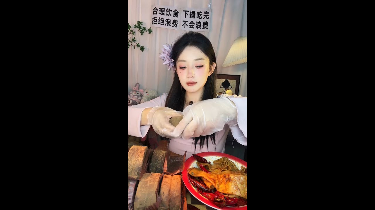 🔴 LIVE: Chinese Girl Eat & Chat | Cozy Mukbang ASMR, Gentle Eating Sounds & Chill Vibes