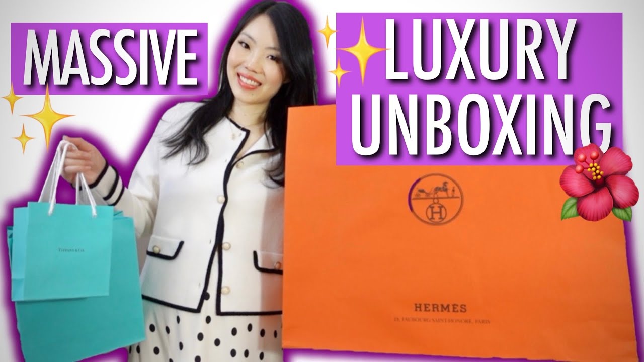 TIFFANY & HERMES HAWAII UNBOXING🙌🏻My Biggest Hermes Waikiki Shopping Haul Styled & Tiffany Hardwear✨