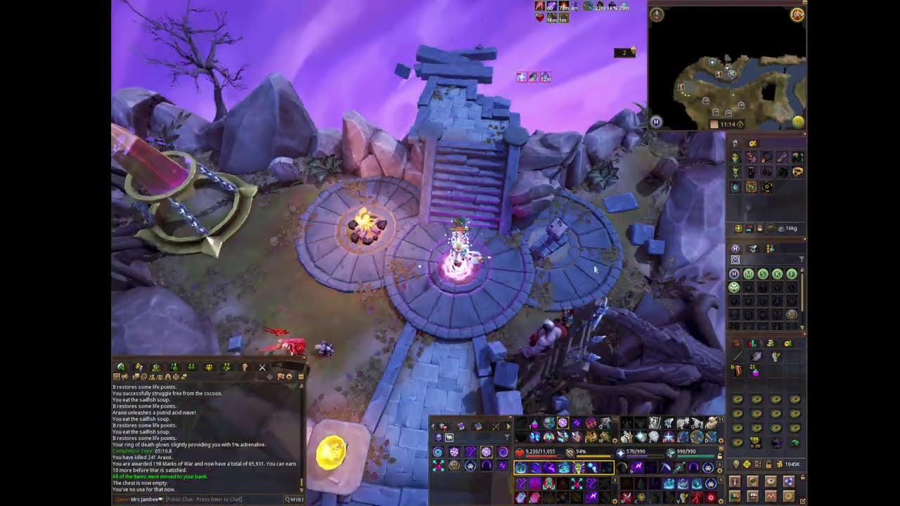 Rs3 Araxxi  200% enraged