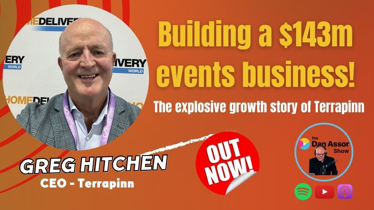 Building a $143m Events Business! The Explosive Growth Story of Terrapinn with CEO Greg Hitchen