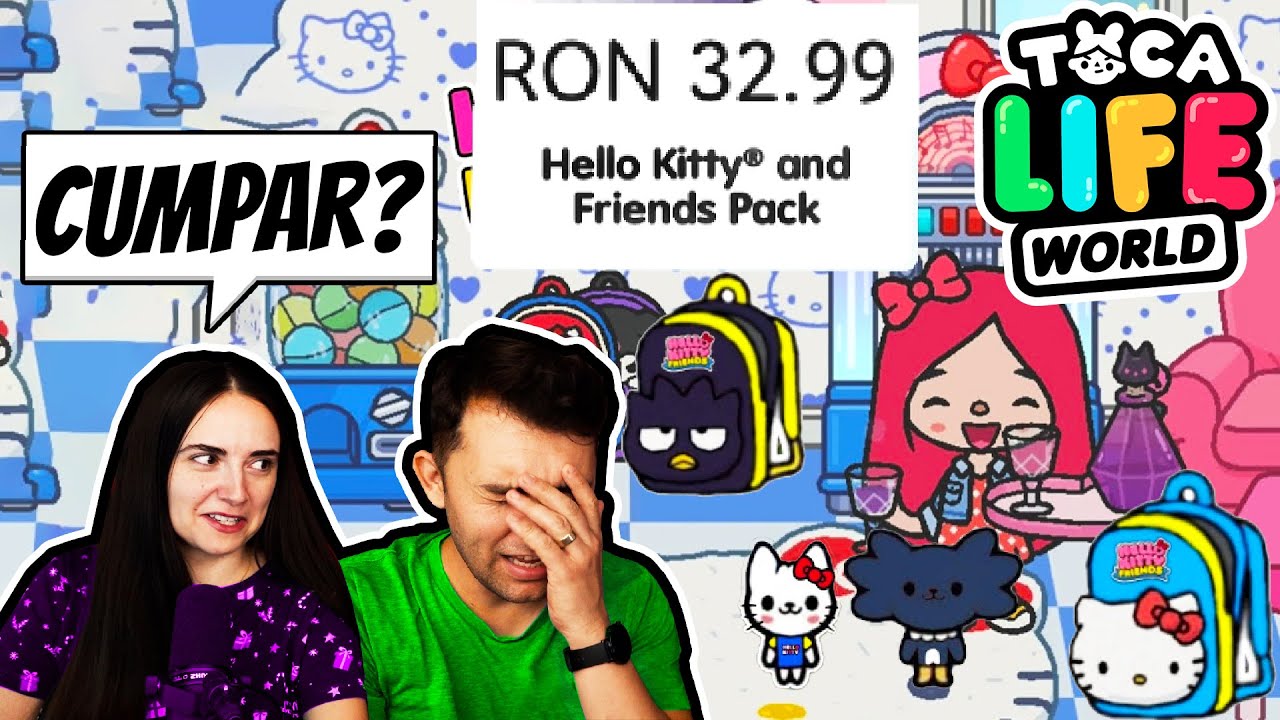 Christina vrea Hello Kitty in TOCA BOCA ! Ce Face?