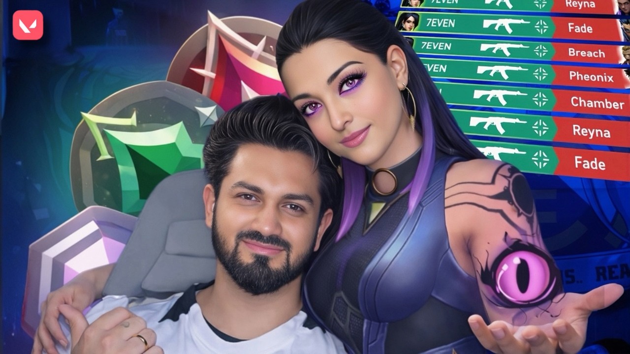 DIAMOND AAJ NAHI TO KAB? | VALORANT RANK PUSH @7here