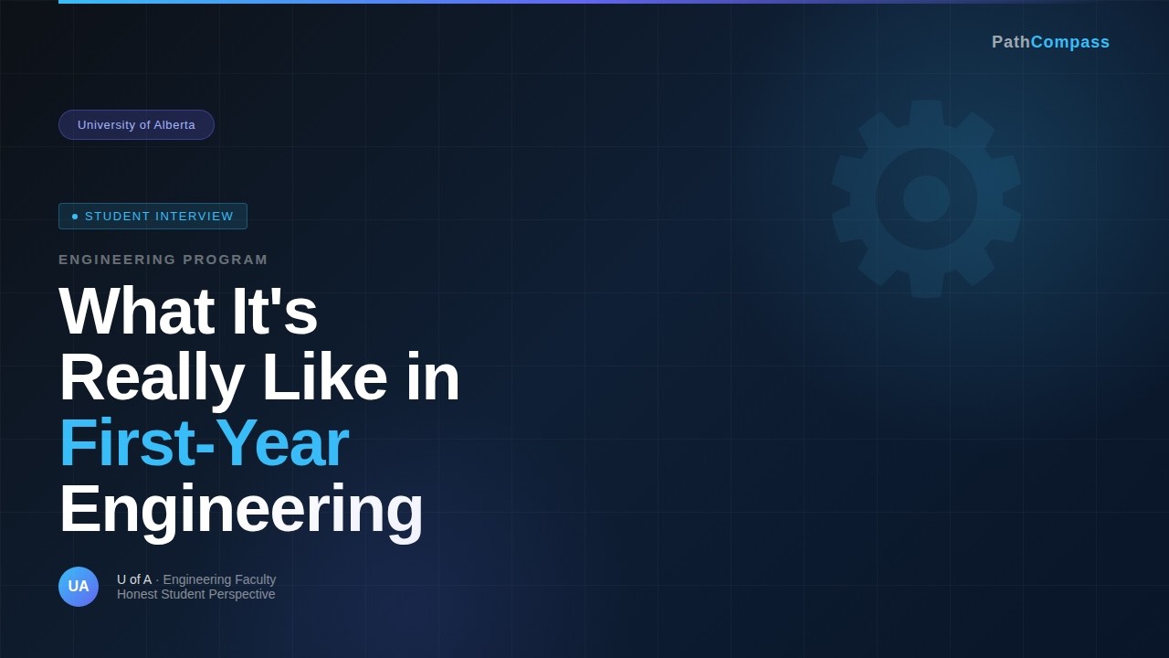 What It’s Really Like in First-Year Engineering at U of A