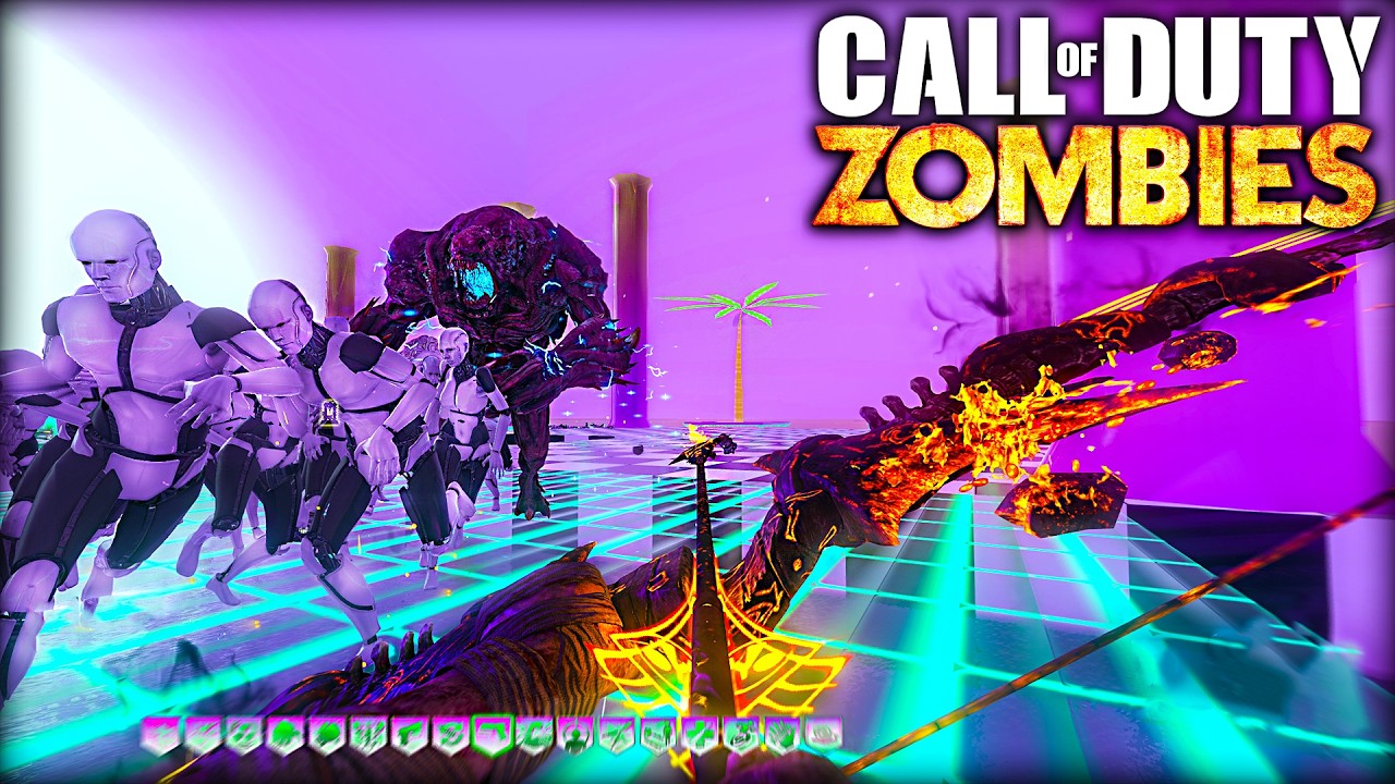 The Vaporwave CoD Zombies Map was a NIGHTMARE... (Black Ops 3 Zombies)