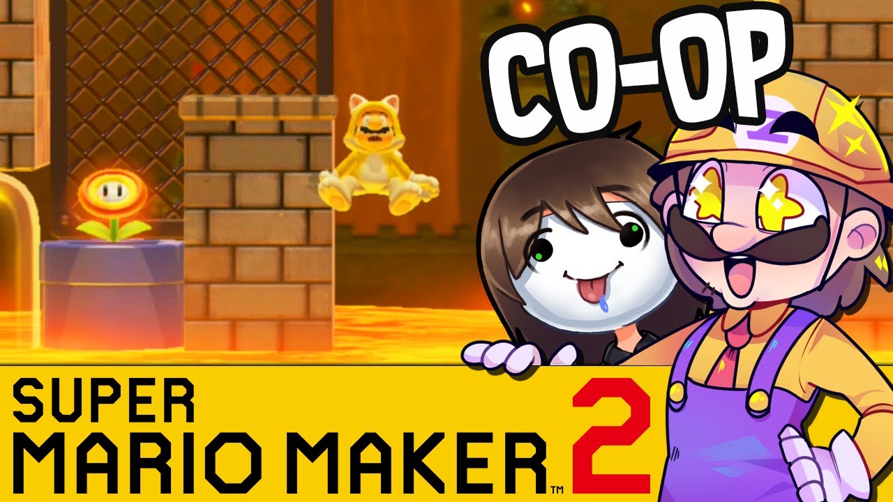 Das Mario Metroidvania | SUPER MARIO MAKER 2 Coop