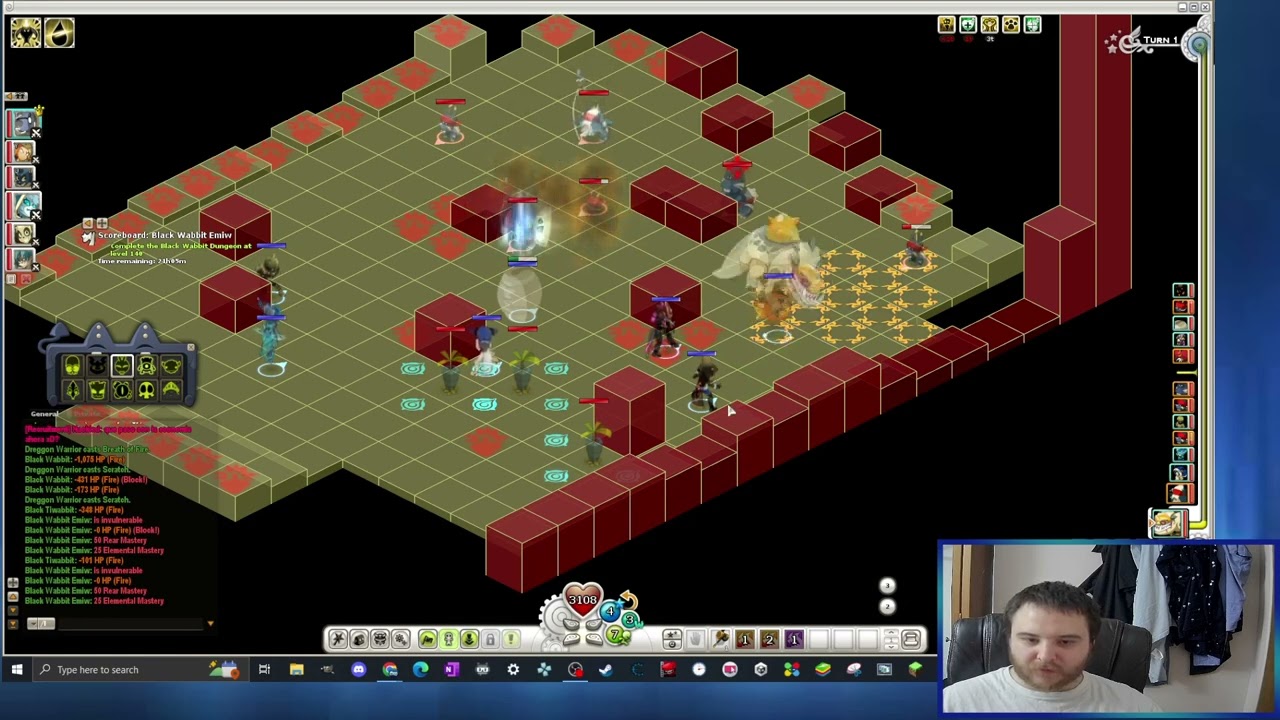 Guide for Clearing Black Wabbit Dungeon AB lvl 140, S1(Post new horizon/dungeons 2.0) Wakfu in 2022