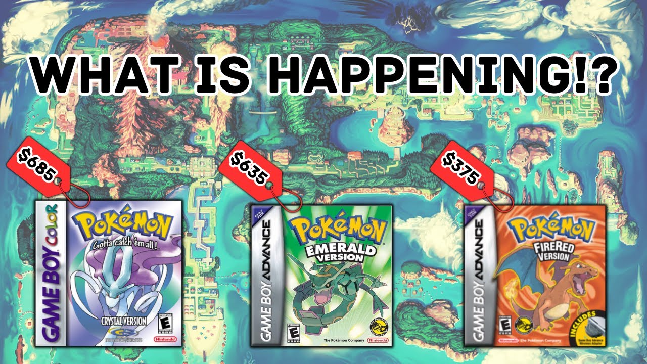 Давайте поговорим о ценах на видеоигры Pokémon...