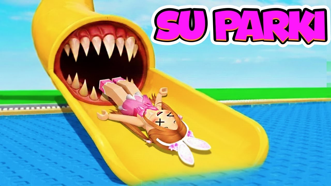 ÇILGIN SU PARKINI İNŞA ETTİM! 🛝 ROBLOX KÜBRA NİSA