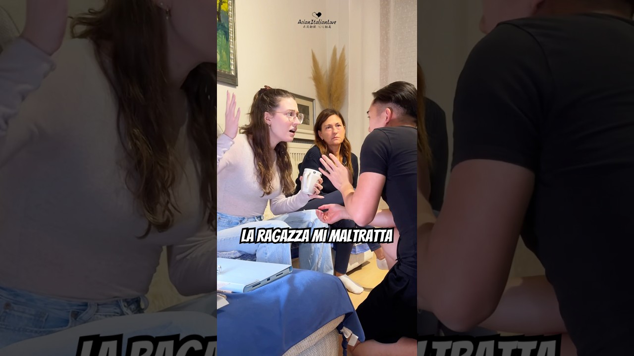 Fingo che Giada mi maltratti con suocera! #vitadicoppia #relazioni #ironia #shorts #AsianItalianLove