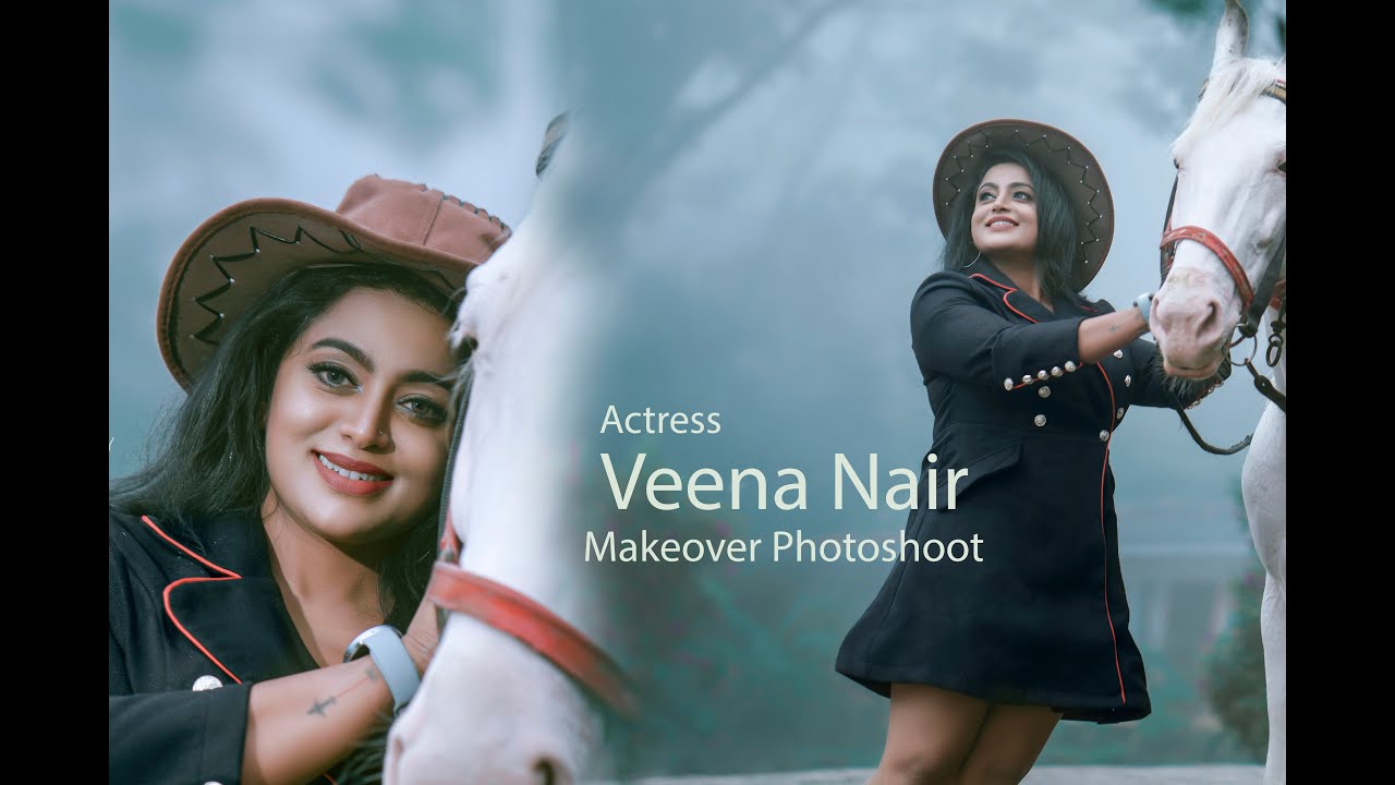 Actress Veena Nair  Makeover Photoshoot Anulal Photography