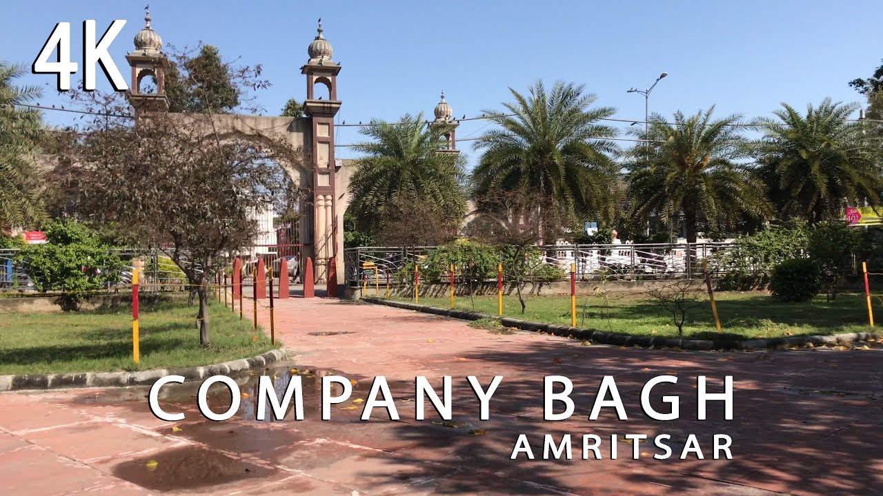 Company Bagh || Amritsar 4K || 1 Day Before LockDown || Walking Tour