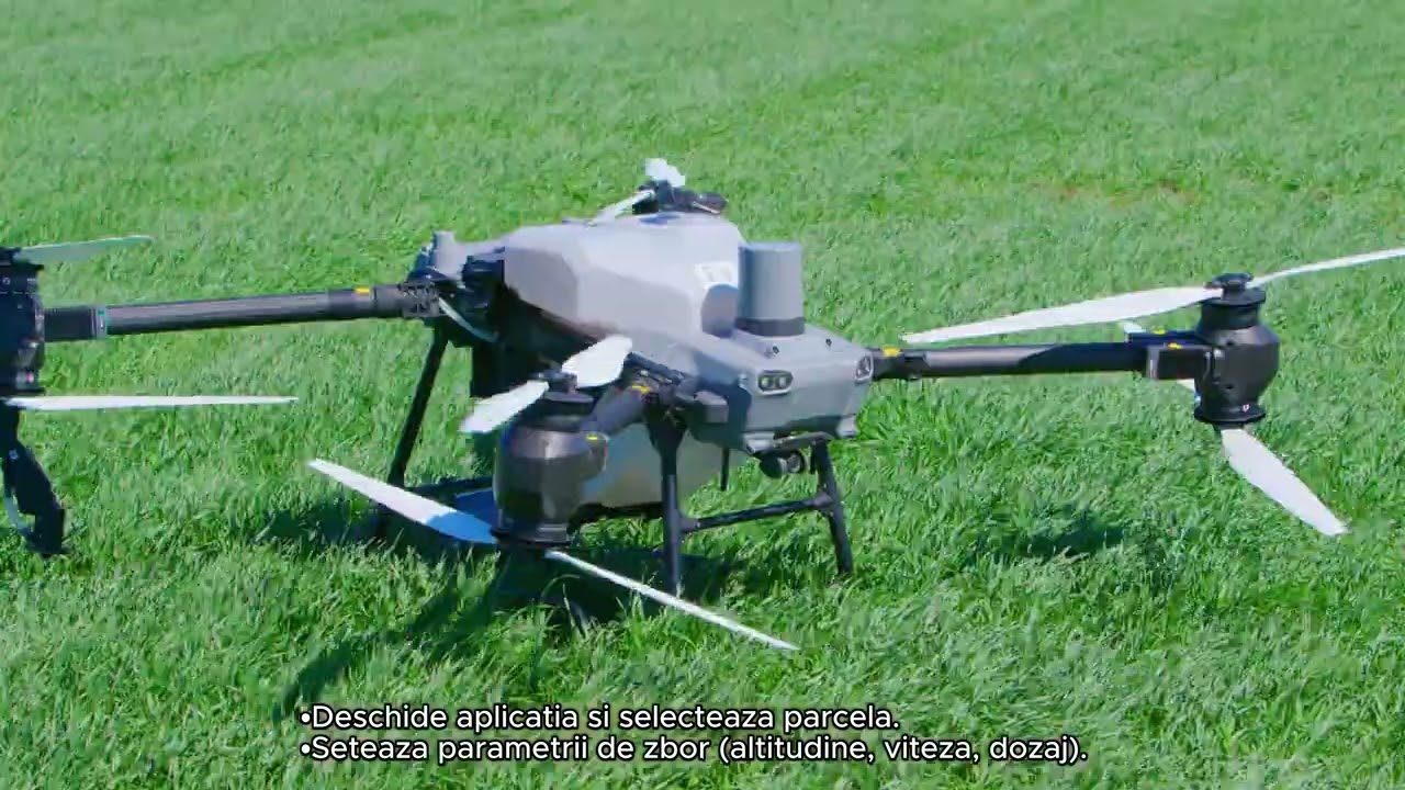 5 pasi simpli pentru a utiliza DJI AGRAS T50