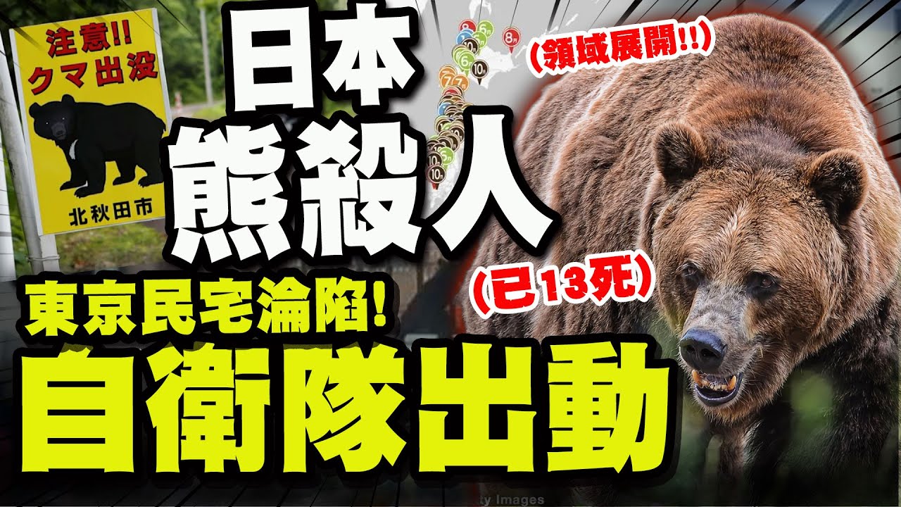 【全程字幕】日熊害已13死