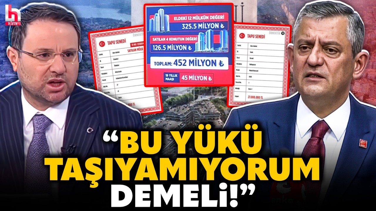 'Mal varlığı' iddiası siyasette deprem etkisi yarattı! Özgür Özel'den Akın Gürlek'e bir çıkış daha!