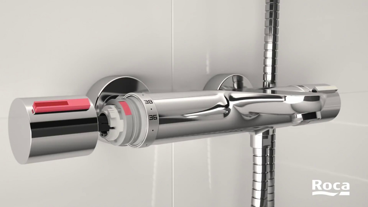 Grifo termostático para ducha T-500 de ROCA