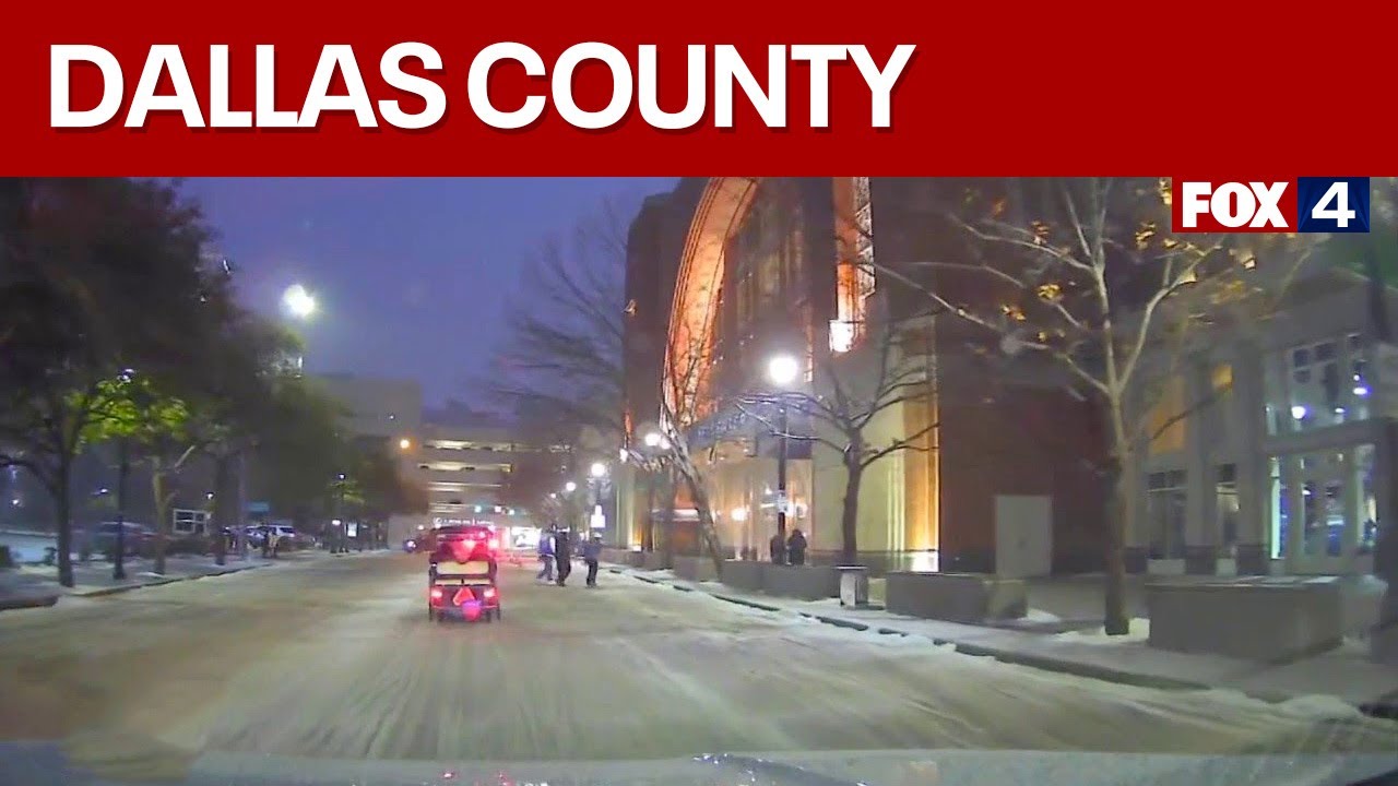 Dallas County weather: Icy roads ahead of Mavs game