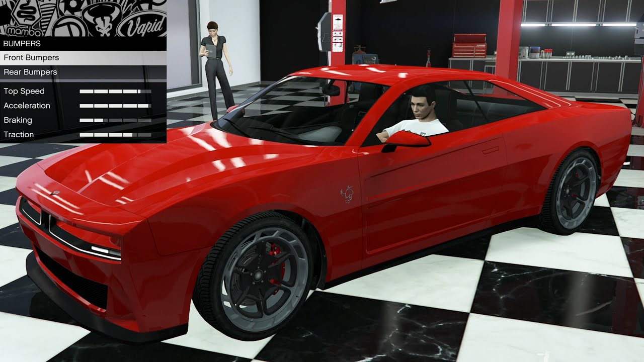GTA 5 — DLC «Кастомизация транспорта» — Bravado Buffalo EVX (Dodge Charger EV)