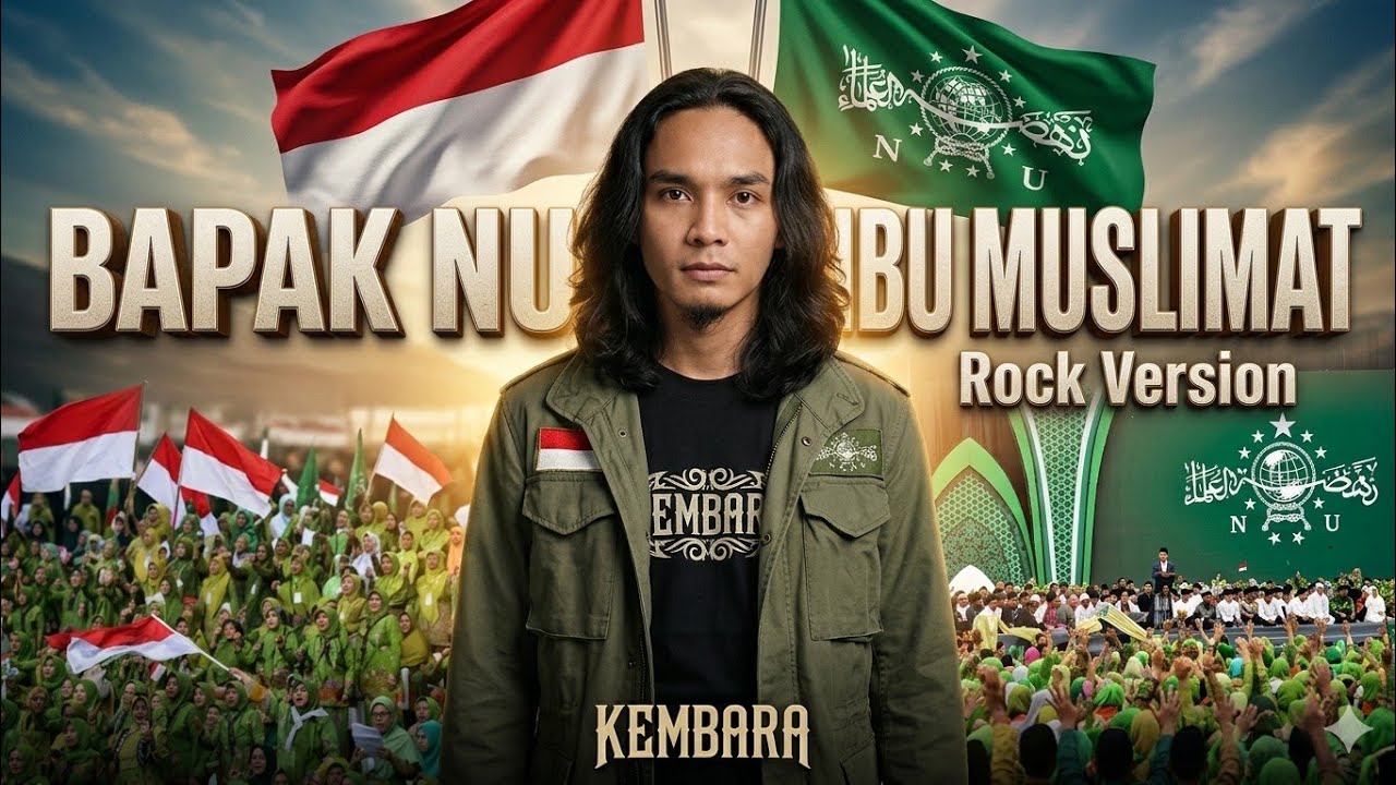 BAPAK NU IBU MUSLIMAT – Rock Version | KEMBARA ( Lagu NU Paling Menggetarkan )