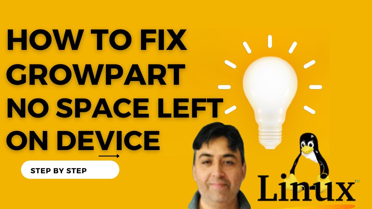 Как исправить ошибку &laquo;No space left on device&raquo; при использовании growpart в Linux