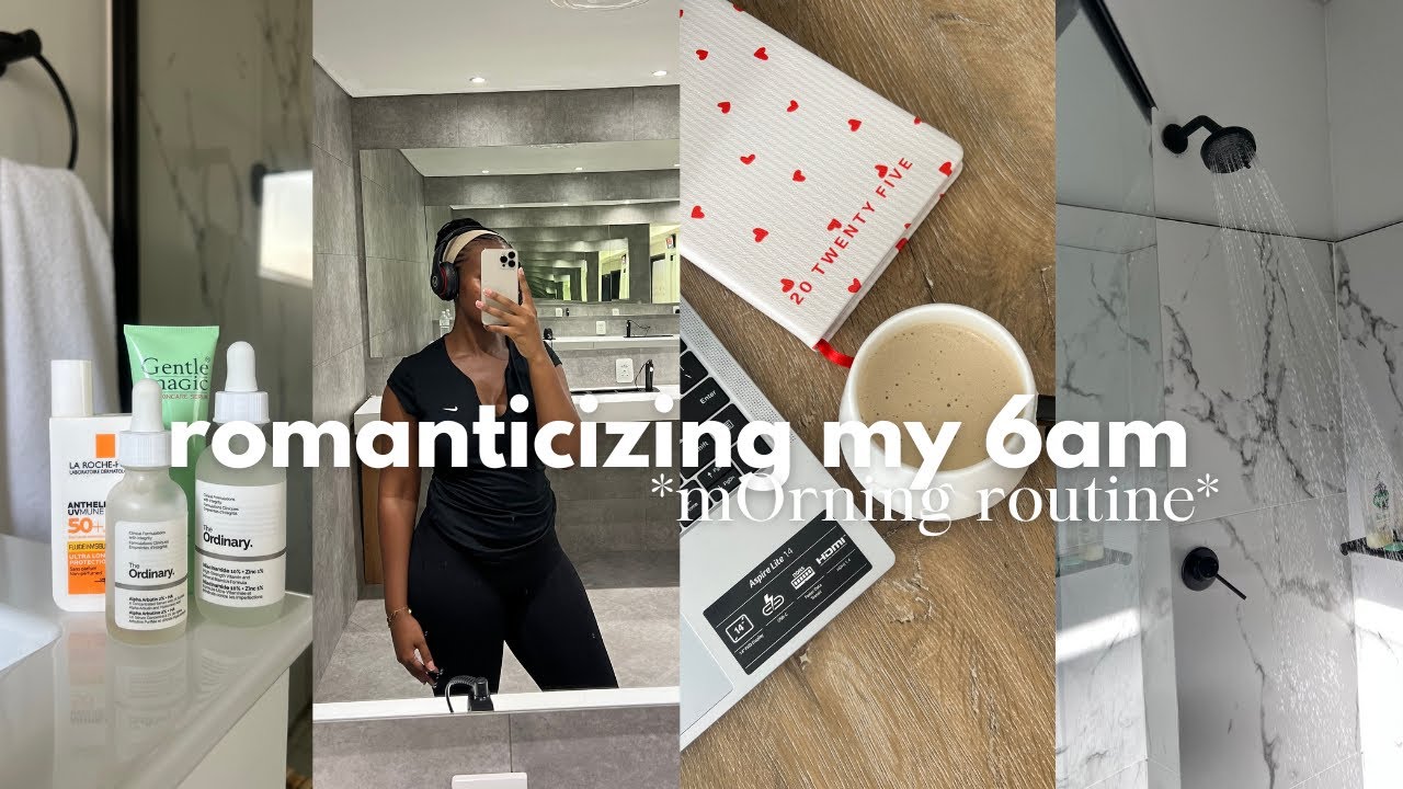 How I romanticize my 6am morning routine