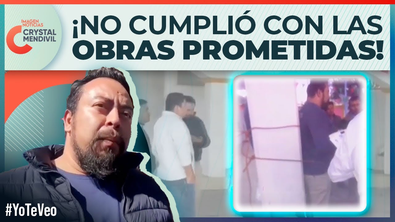 Amarran a un poste al presidente de Ocuituco, Morelos | Noticias con Crystal Mendivil