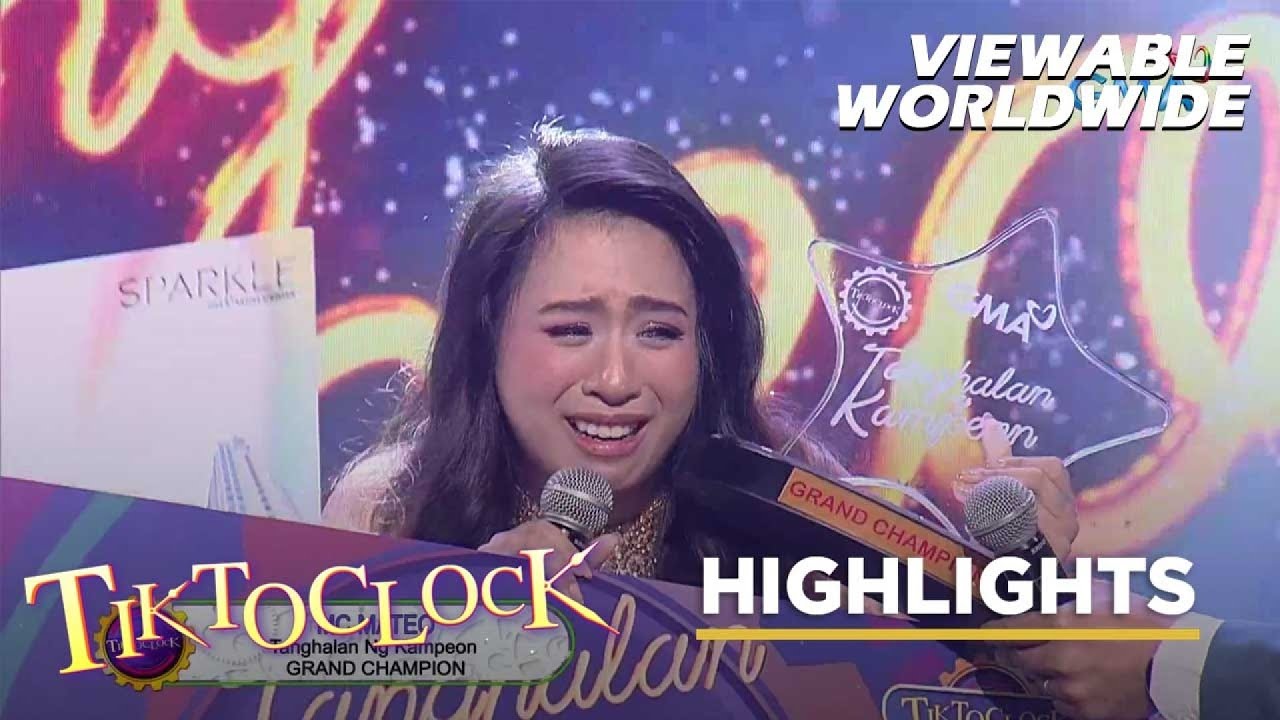 TiktoClock: MC Mateo, kauna-unahang GRAND CHAMPION ng ‘Tanghalan ng Kampeon’!