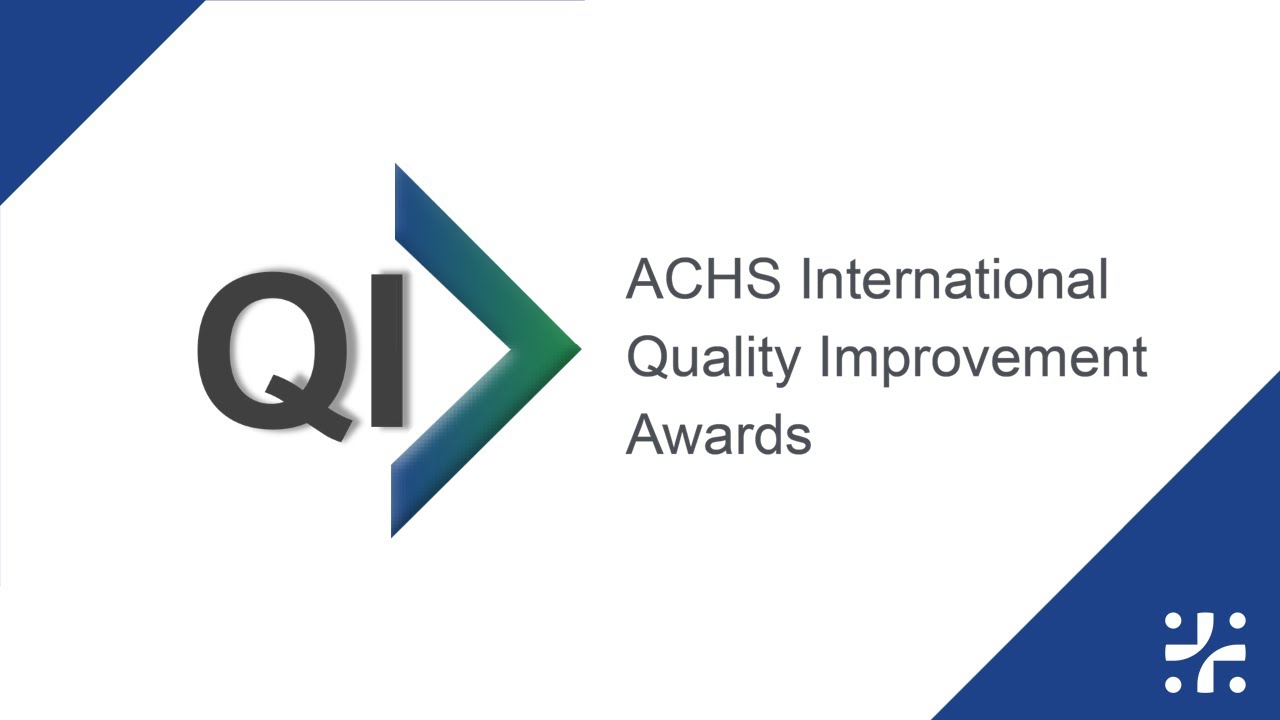 ACHSI Quality Improvement QI Awards 2024