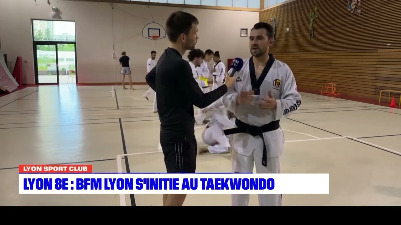 TAEKWONDO REPORTAGE BFM TV LYON