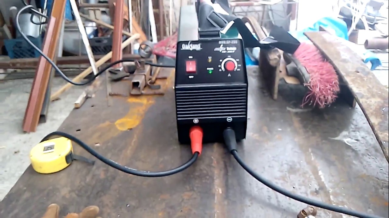 Inversor oaklan sp 200,  prueba de funcionamiento y sodadura