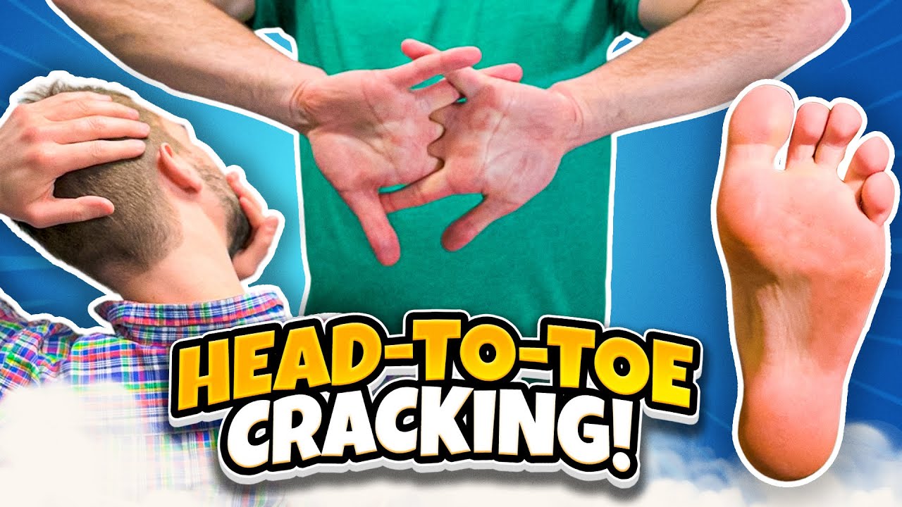 10 Minutes of Heavenly Head-to-Toe Joint Cracking! (No Talking ASMR)