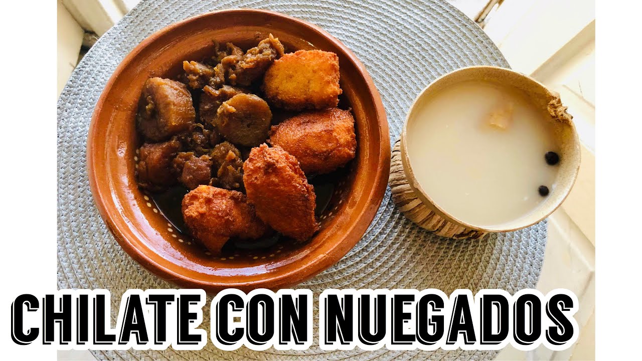 NUEGADOS DE YUCA Y CHILATE |receta tradicional, explicado paso a paso|