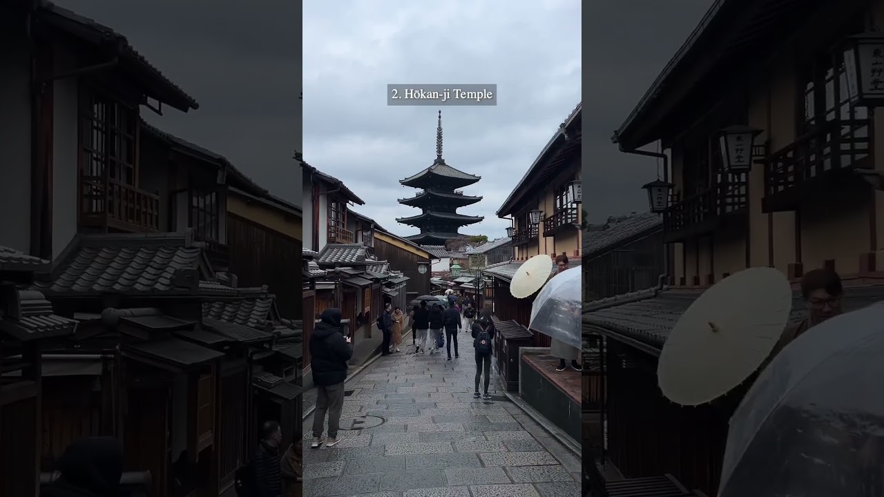 5 Places to visit in Kyoto ⛩️#travel #japan #kyoto #traveljapan #japantravel #kyototravel #temple