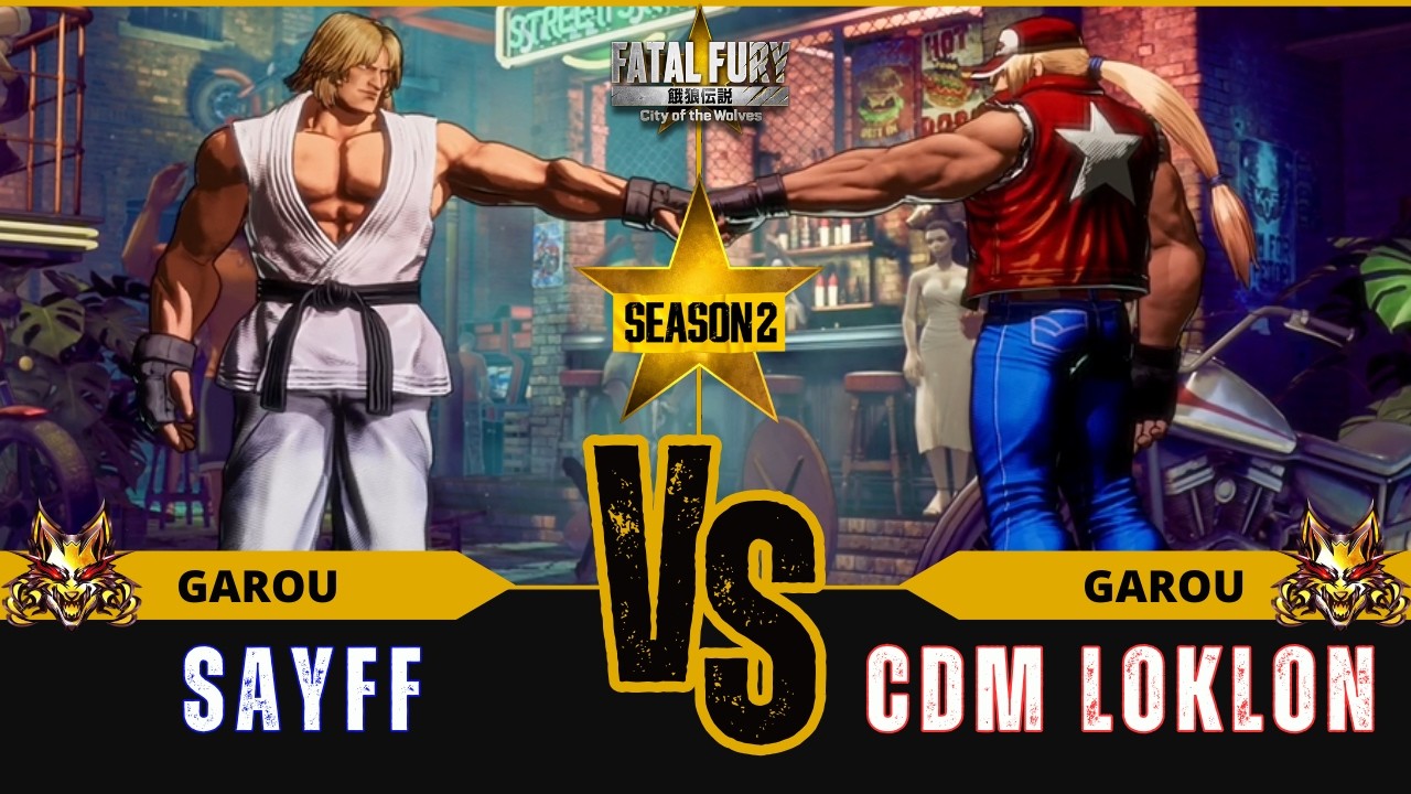 FF:CotW 🐺 SAYFF (Ken Masters) vs CDM LOKLON (Terry Bogard)⭐Replay Match - FATAL FURY: CotW - 2/26