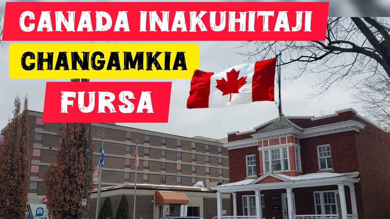 CANADA INA HITAJI WATU JIFUNZE NJIA RAISI YAKUPATA VISA YA KAZI AO KUISHI HUKU