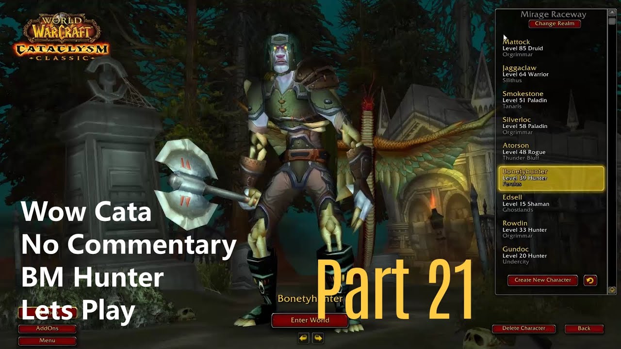Wow Cata No Commentary  BM Hunter Lets Play Part 21
