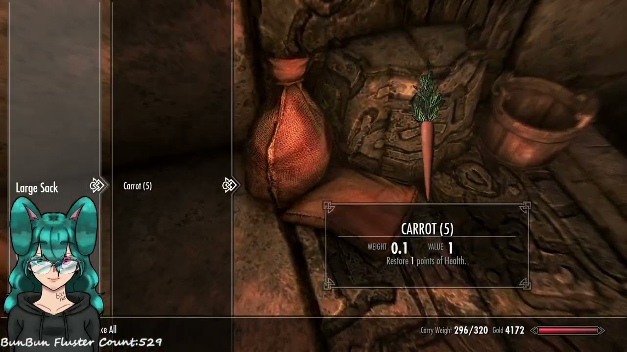 Skyrim, time to loot all the potatoes!